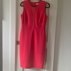 Hot Pink Calvin Klein Dress